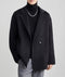 Manteau laine double face