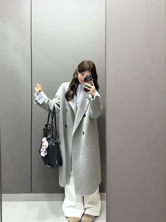 Manteau premium laine