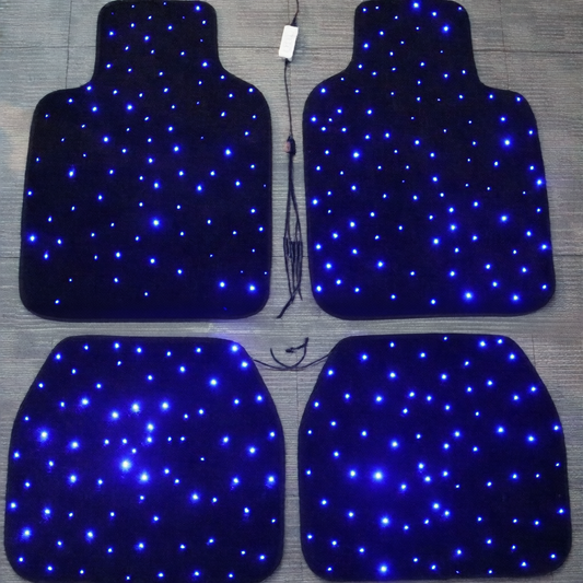 Tapis Voiture Fibre Optique